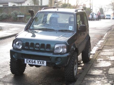 Mavericks Jimny fitted with Airtek Snorkel