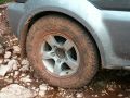 Tyre with reduced air pressure on a Jimny - A02.jpg