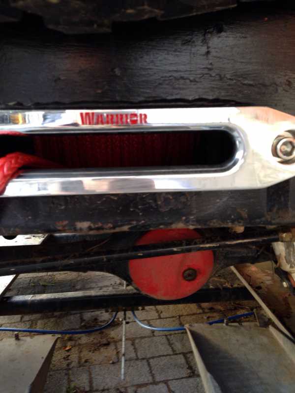 fitted my rear winch - BigJimny Forum