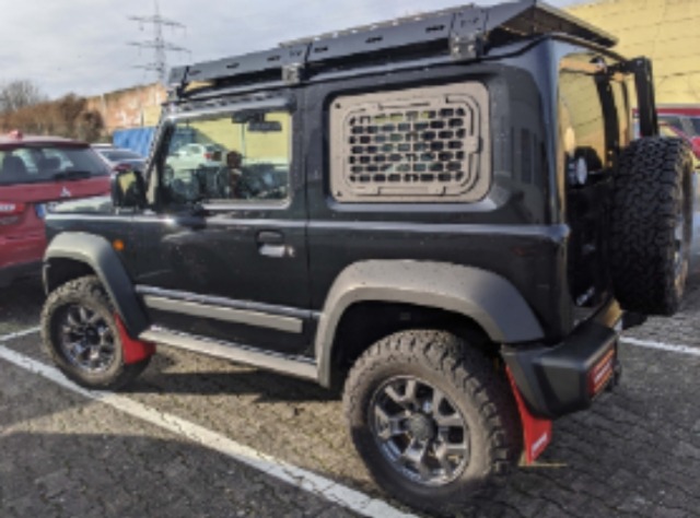 Gen4 rear gull wing windows. - BigJimny Forum