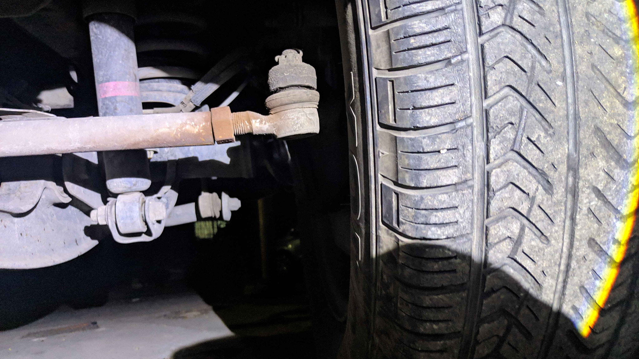Bent Outer Tie Rod - BigJimny Forum