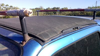 Suzuki Jimny 3 - DIY cabrio transverse roof rails - A02.jpg
