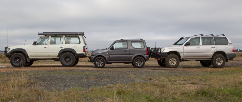 File:Suzuki Jimny - with two Toyota Land Cruisers - A03.jpg